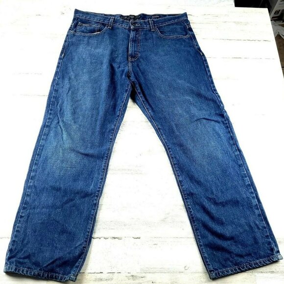 Calvin Klein Jeans Men Size 38 (39x31) Straight Relaxed Fit - Picture 1 of 10